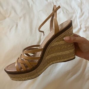 Vince Camuto Wedge Leather Sandals